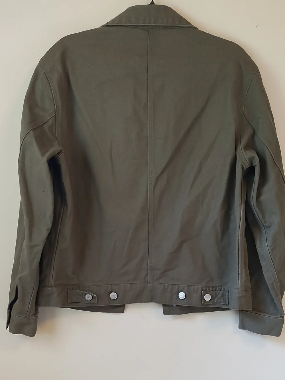 H&M Jean Jacket in Olive - Picture 3 of 3
